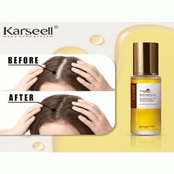 Karseell Hair Repair Set – Shampoo, Conditioner, Hair Serum & Maca Collagen Mask (3x500ml)